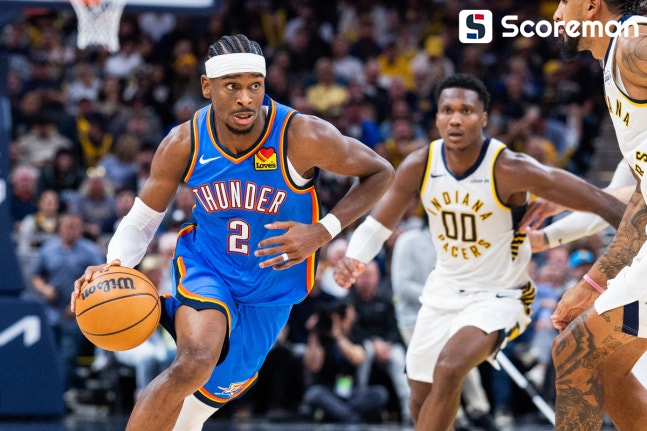 오클라호마시티, 인디애나에 2차 연장 혈투 끝 승리